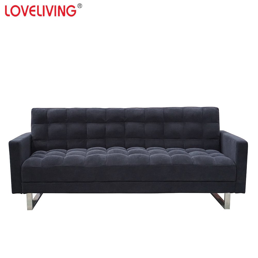 Oem Factory Customized Nordic Funiture Home Decoration Fabric Wohnzimmer Sleeper Sofa Bed Sleeper 3 Seater for Bedroom Apartment