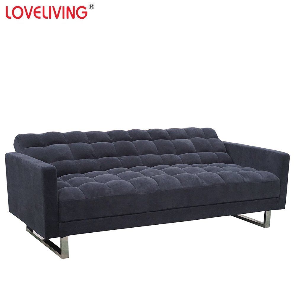 Oem Factory Customized Nordic Funiture Home Decoration Fabric Wohnzimmer Sleeper Sofa Bed Sleeper 3 Seater for Bedroom Apartment