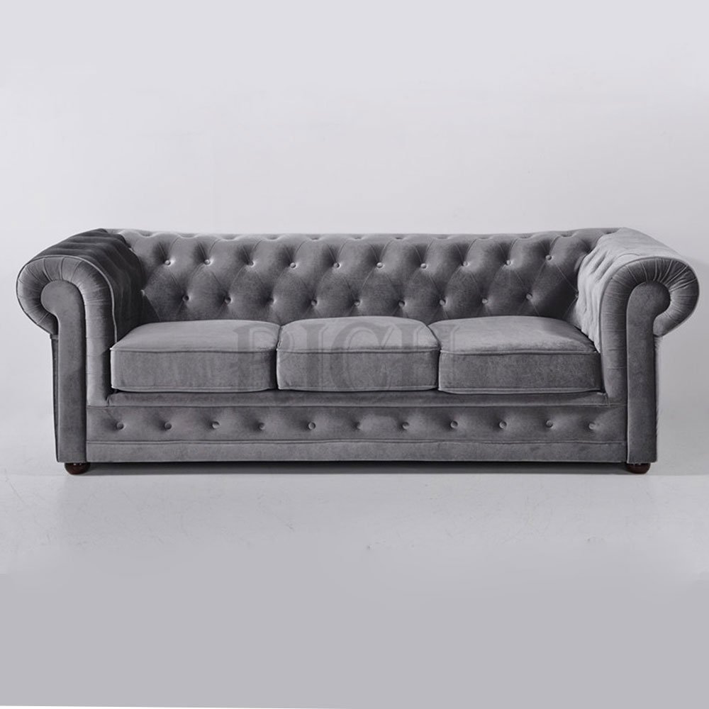 New model chesterfield sofa sets with cushion for hotel furniture