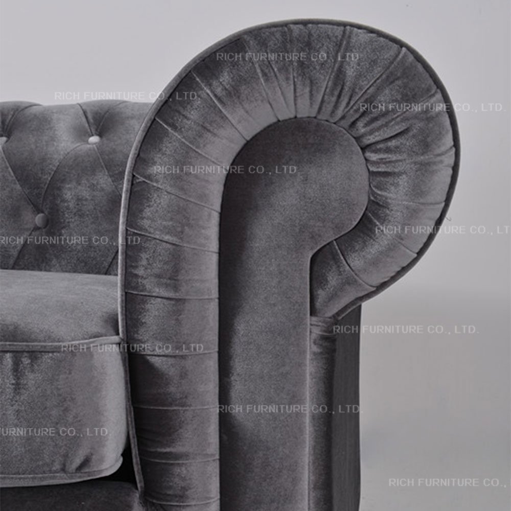 New model chesterfield sofa sets with cushion for hotel furniture