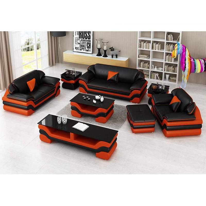 American style white and black living room home furniture modern sofas sectionals chesterfield leather sofa
