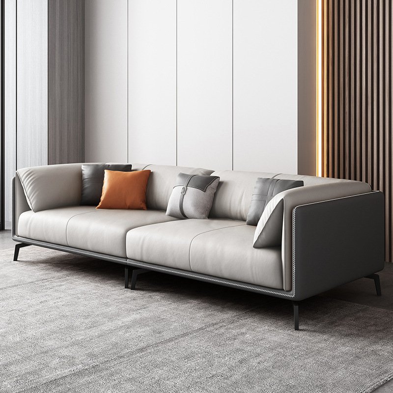 Professional office furniture leather sofa Hotel office sofa Set luxury Couch Lounge Modular Sectional reception sofas modernos