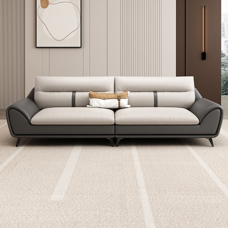 Light Luxury Modern Office Sofa Set Three-Person Simple Modern Combination for Business or Leisure Reception for Living Room