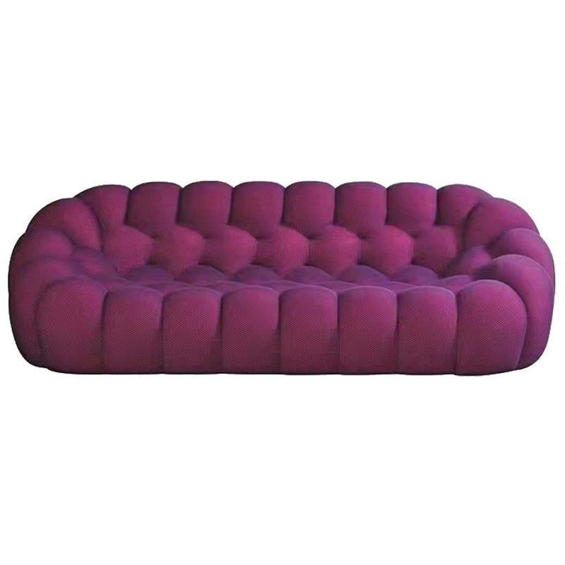 Factory price top selling high quality luxury living room leather lounge honeycomb foam sofa set furniture