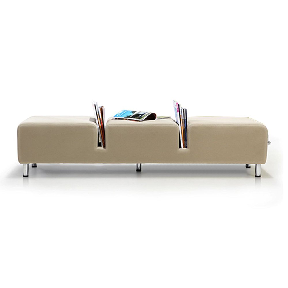 Office Furniture Set Modular Straight Line Green Color Office Reception Sofa Fabric Sectional Office Sofa