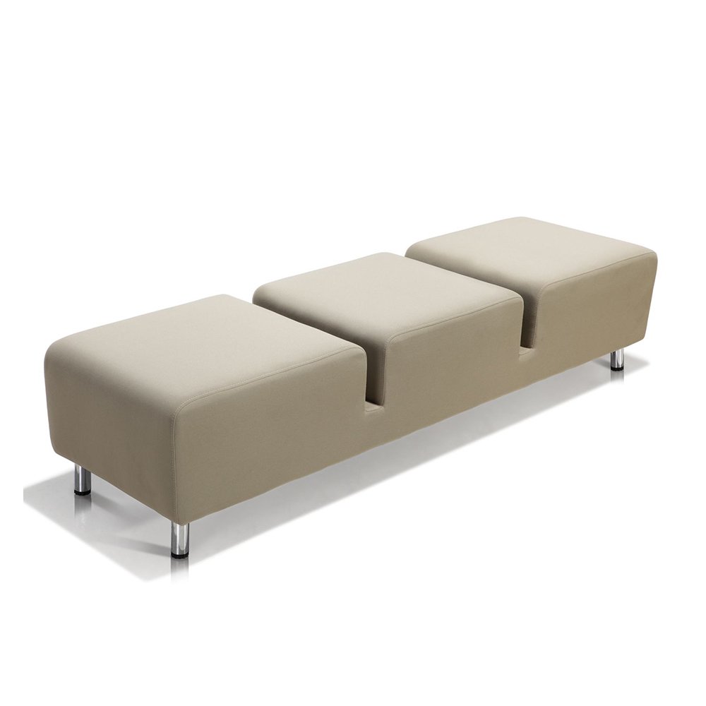 Office Furniture Set Modular Straight Line Green Color Office Reception Sofa Fabric Sectional Office Sofa