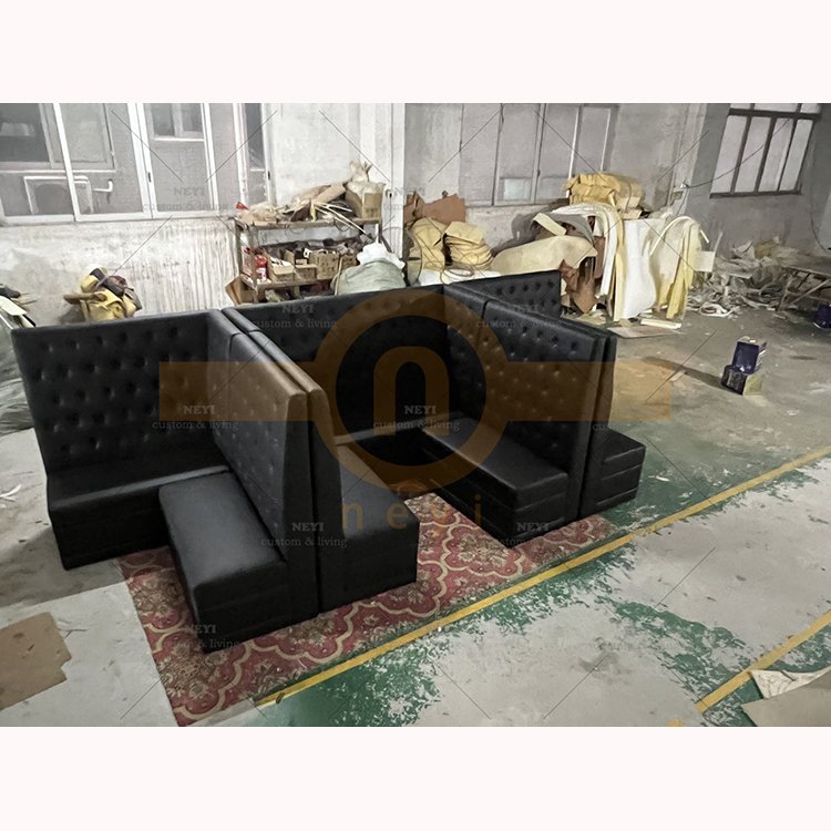Led Club U L Shape Hotel Night club Event Modular Sofa Bar Cart Counter booths chairs lounge Furniture BT739