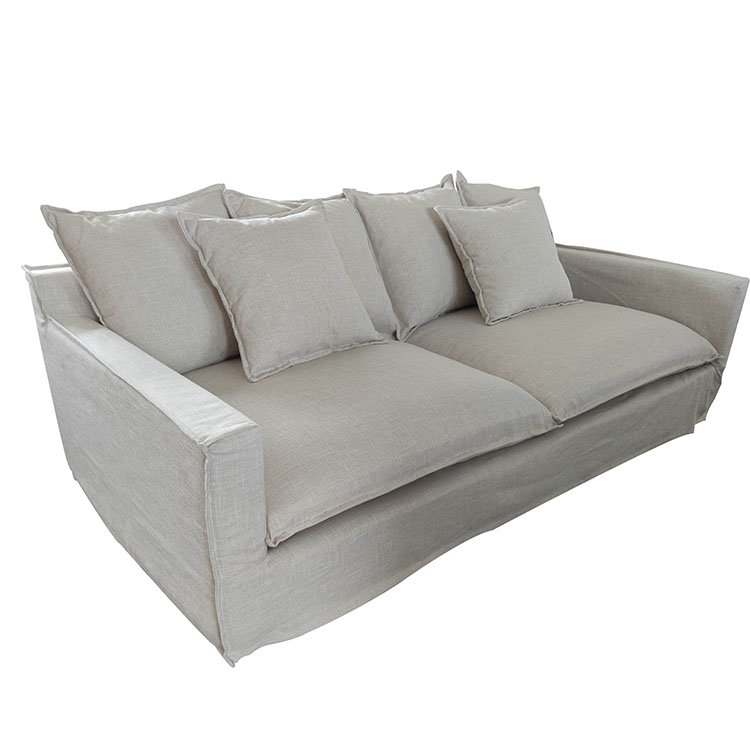 Home furniture living room sectional sofa detachable regular duck feather sponge bag sofa design modern