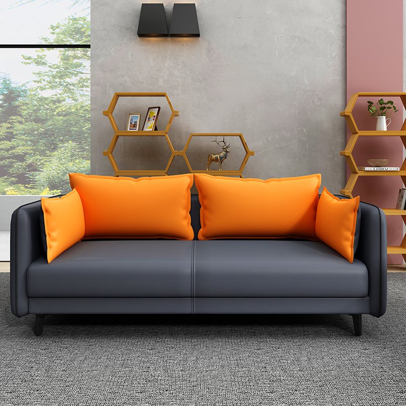 High Quality Leather Office Room Sofa Set New Modern Design Waiting Room Furniture Sofa Customized