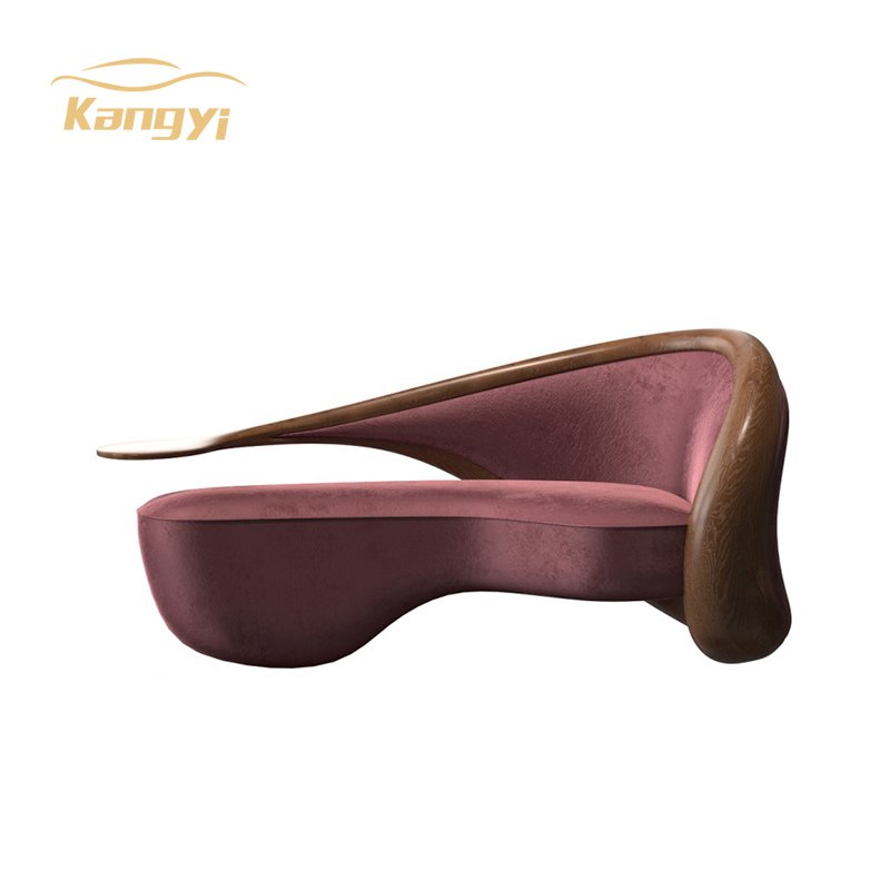 Sitting room sofa furniture luxury modern unique design ins style sofa seat fabric living room Double sofa chair