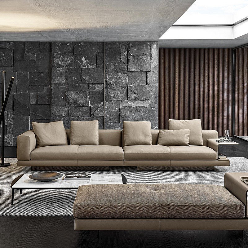Modern Connery Sofa Feather Villa Hotel Combination Sofas