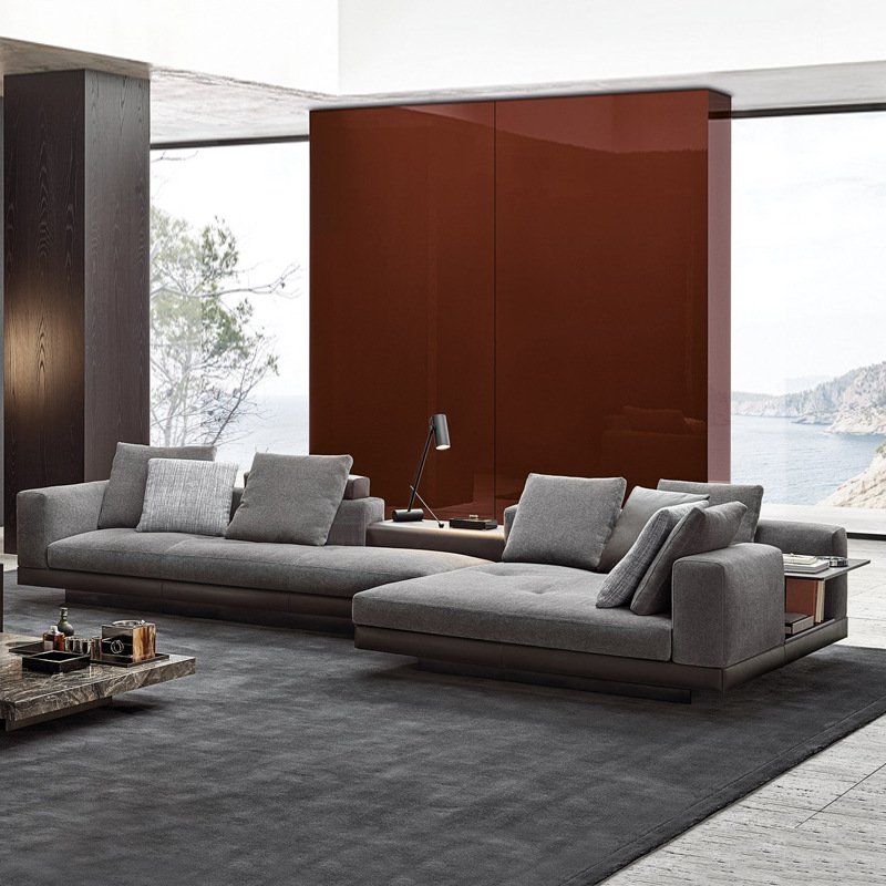 Modern Connery Sofa Feather Villa Hotel Combination Sofas