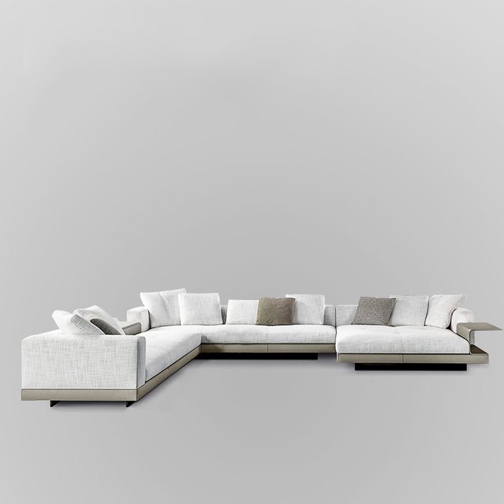 Modern Connery Sofa Feather Villa Hotel Combination Sofas