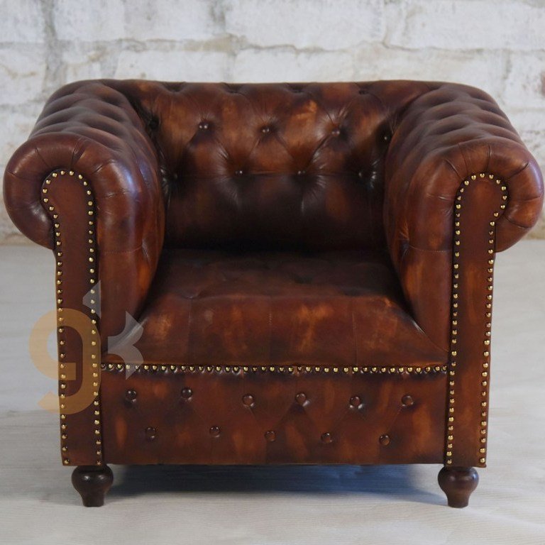 Factory Direct Sales Living Room Sofas Chairs 1 Seater Latest Design Comfortable Genuine Leather Sofa Set Furniture For Home Use