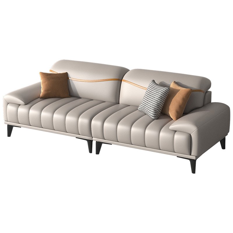 Comfortable Office Chesterfield Sofa Leather Modern Simple Office Sofa Coffee Table Set of Sofas for Sale