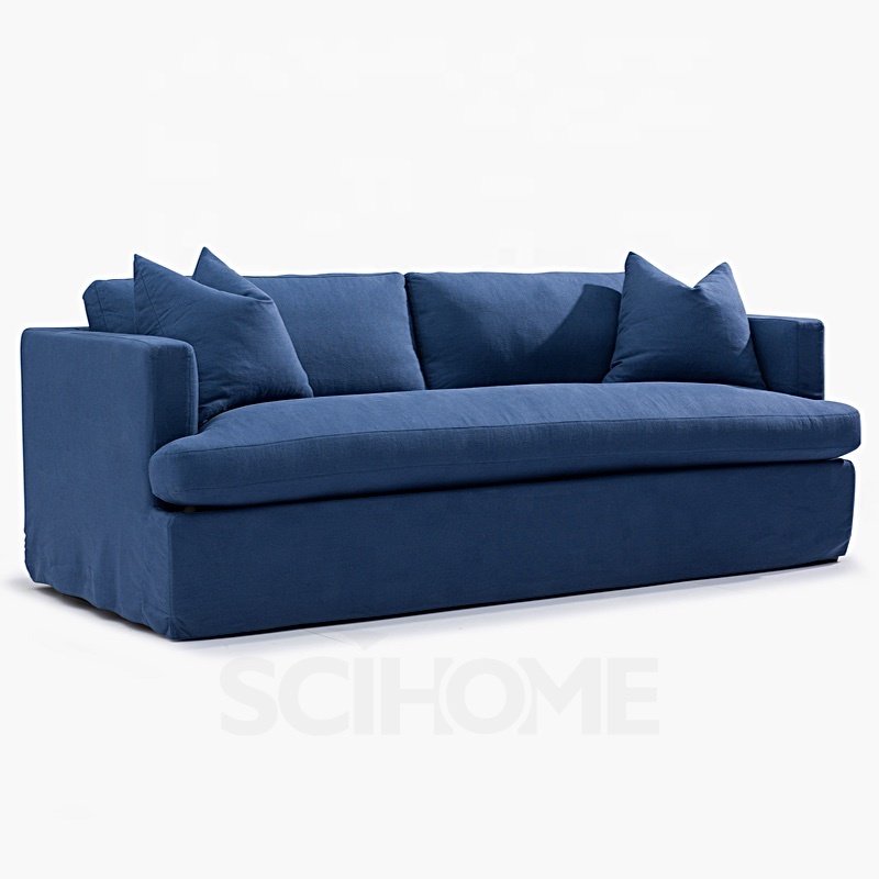 SCIHOME New Scandinavia Design Velvet Lounge Couch Sofa