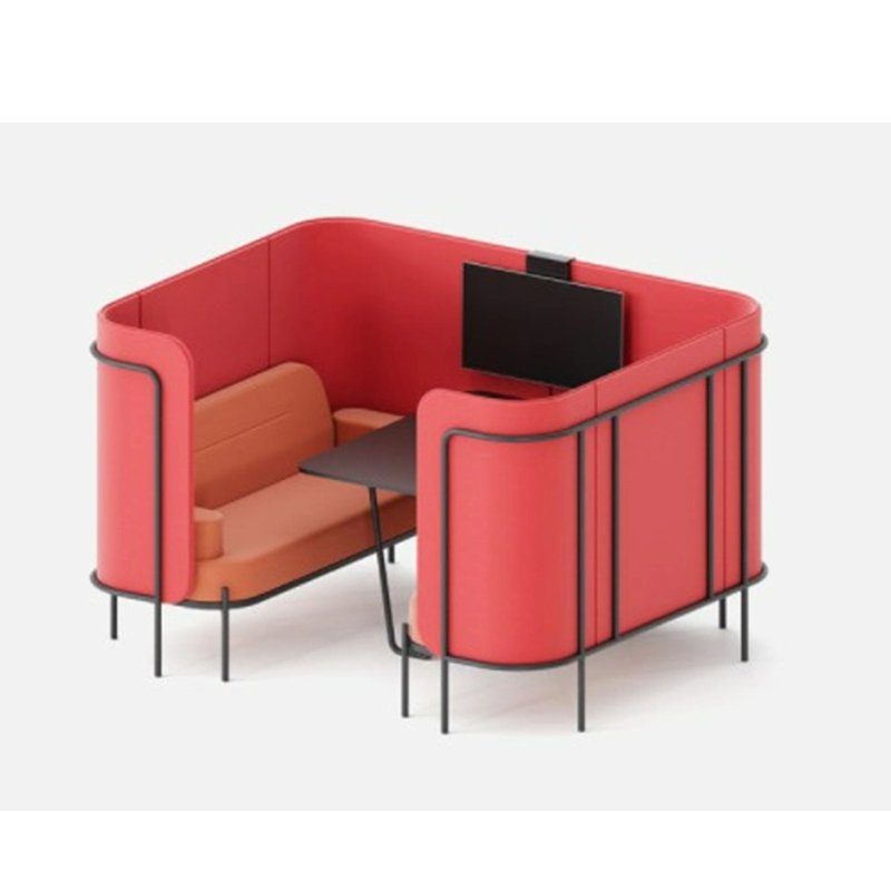 Durable Good Quality Privacy Pods Soundproof Office Sofa Seating Fabric Sofa Set Office Furniture Modern European Style