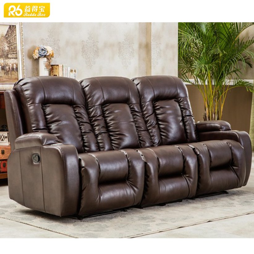 Modern leather design sofa set furniture for living room 9008