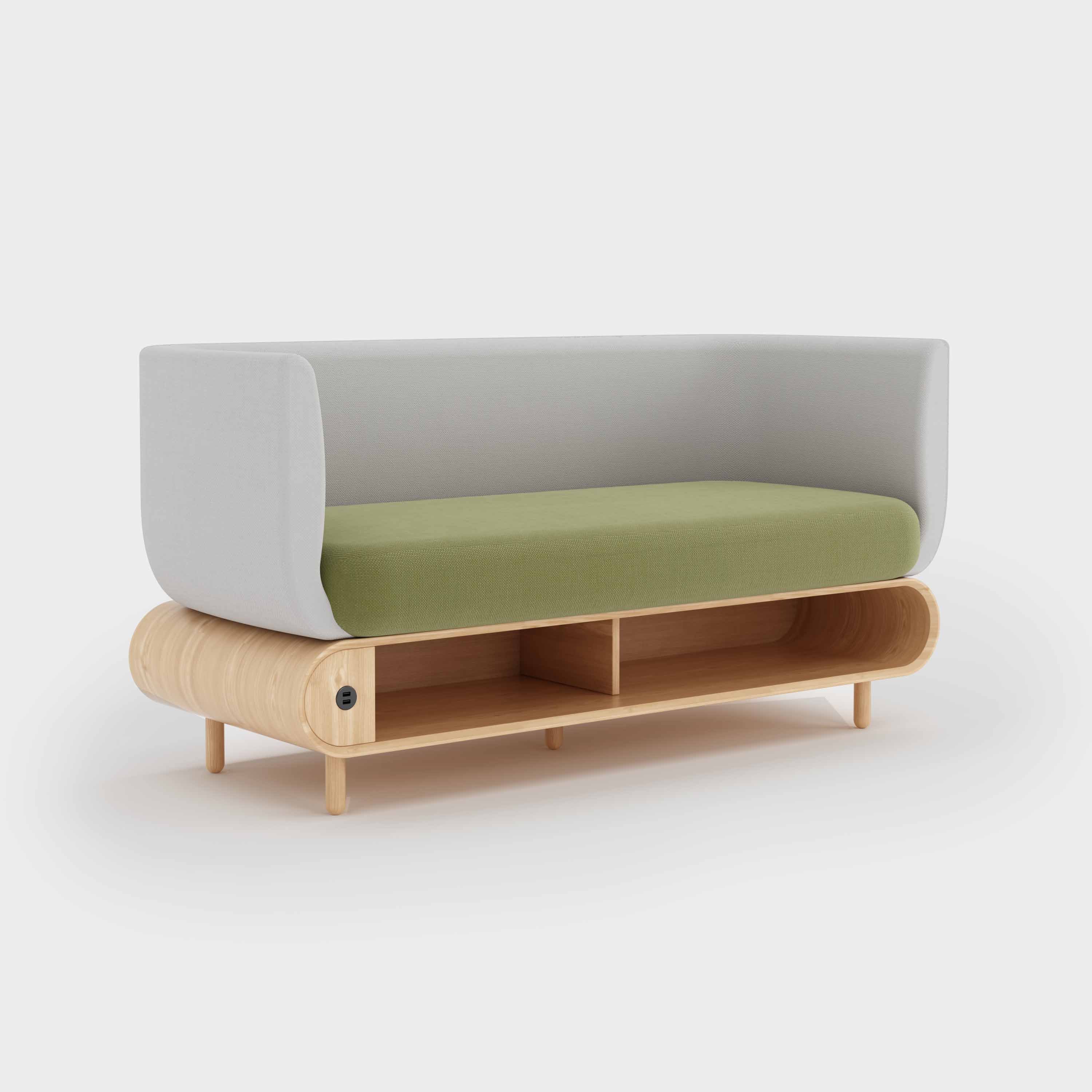 Office Public Space Area 2+1+1 USB Charging Sofa Set Combination Sofa office sofa