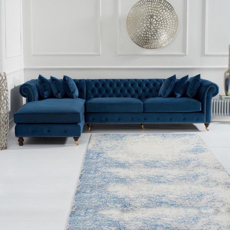 Classic English Mario bellini velvet sofa and bed living room furniture