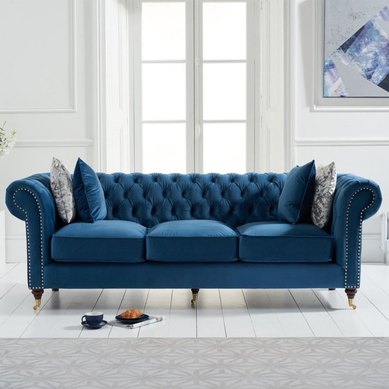 Classic English Mario bellini velvet sofa and bed living room furniture
