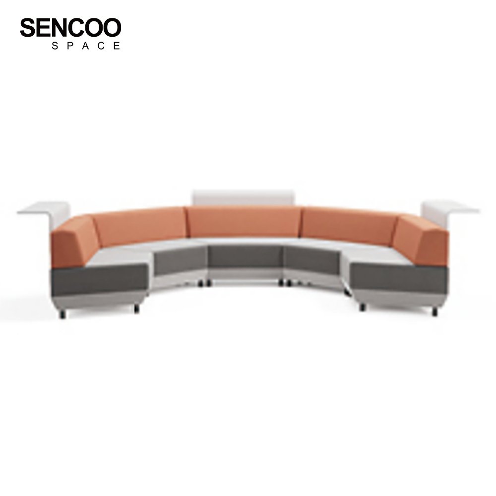 Sencoo High Office Furniture Modern Comfortable And Beautiful Office Sofa Sectional Sofa