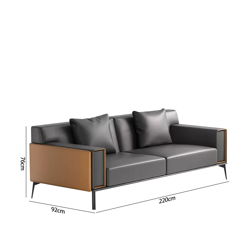 modern office sofa leather office desk furniture sofa set for office