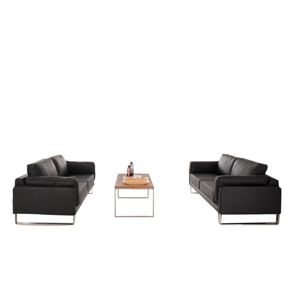 Cheap european style comfortable living room waiting room office reception visitor office furniture sofa modern