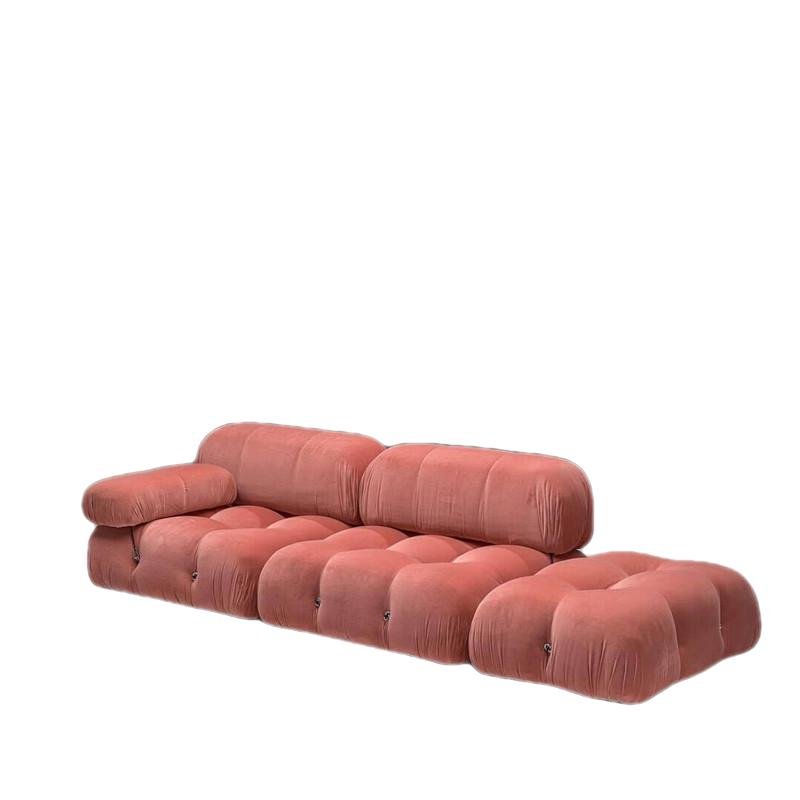 Kabasa Italy corner modular sectional lounge Sofa china foshan furniture Scandinavian unique U Shape couch