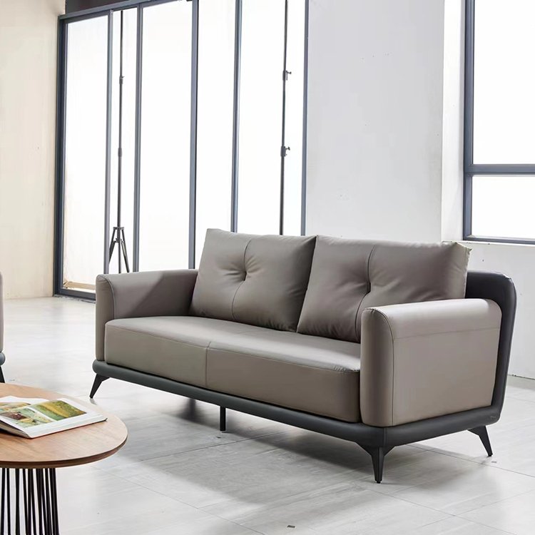 Hot Selling Modern Executive Leather Office Sofa Set Morden Design for Office Reception & Hotel Manufactured in China