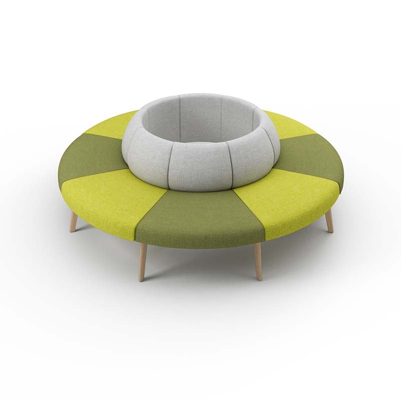 Modern Office Furniture Reception Sofa Chair Cushion Modular Guest Waiting Room Sofa