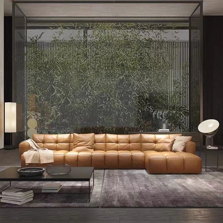 Contempo Living room l shape sectional couches and nordic set for modern sectional furniture living room leather sofa