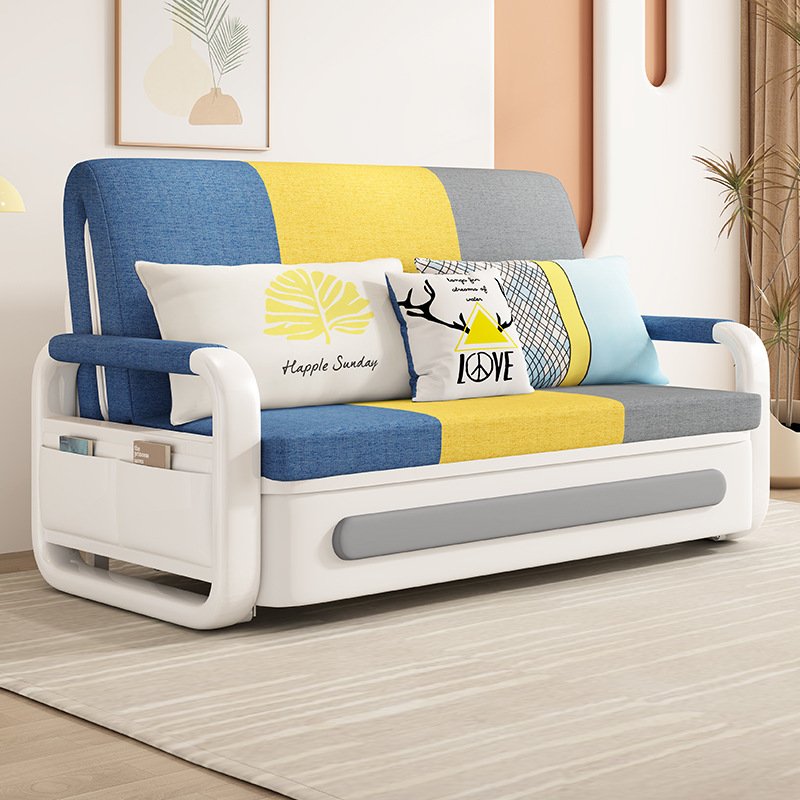 modern luxury fabric sofa bed small room futon sectional sleeper two seater special price good quality sofa beds with storage