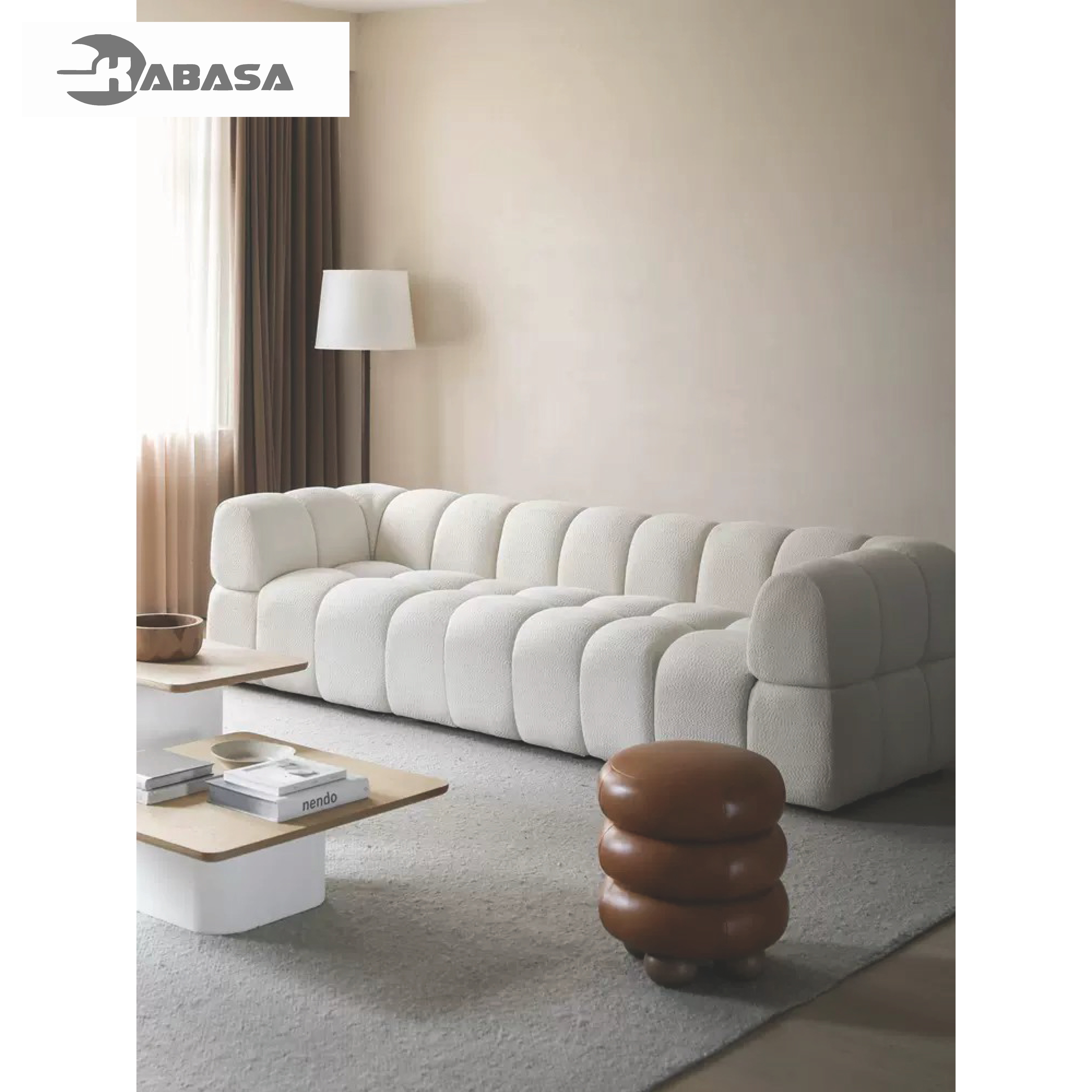 Minimalist Furniture Nordic Sofa Set Furniture Designer Big L-Shape Sectional Living Room Sofas 3 Seater Modular Sofa