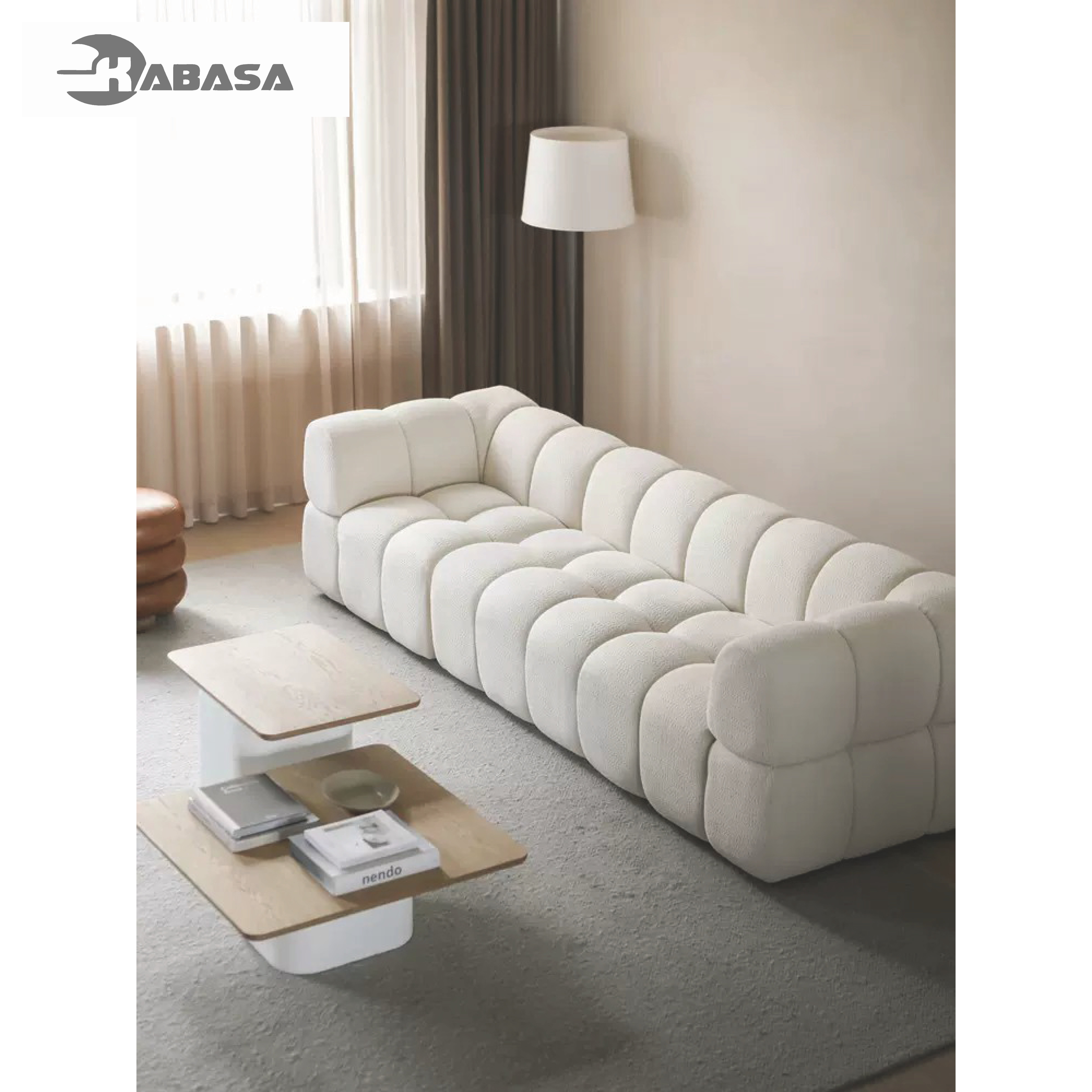 Minimalist Furniture Nordic Sofa Set Furniture Designer Big L-Shape Sectional Living Room Sofas 3 Seater Modular Sofa