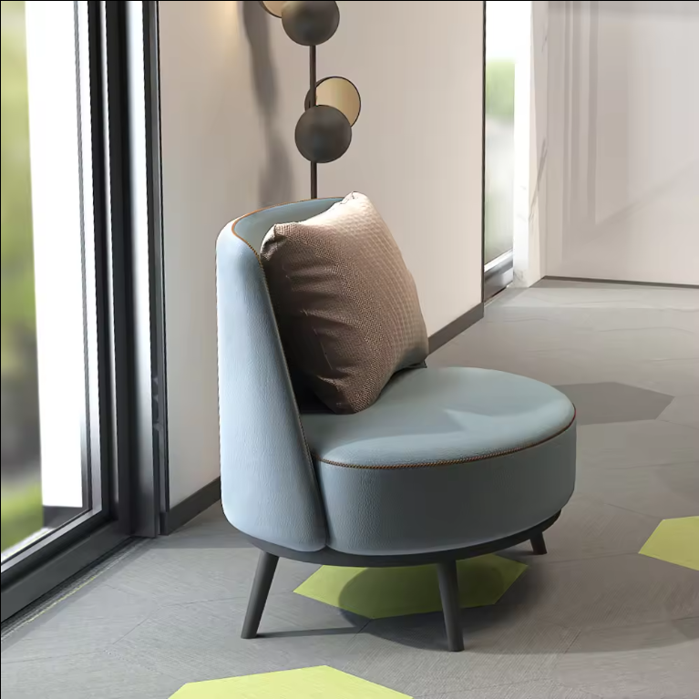 Modern Wave Design Sofa Combination Set Home Office Hotel Lobby Sofa leisure couch