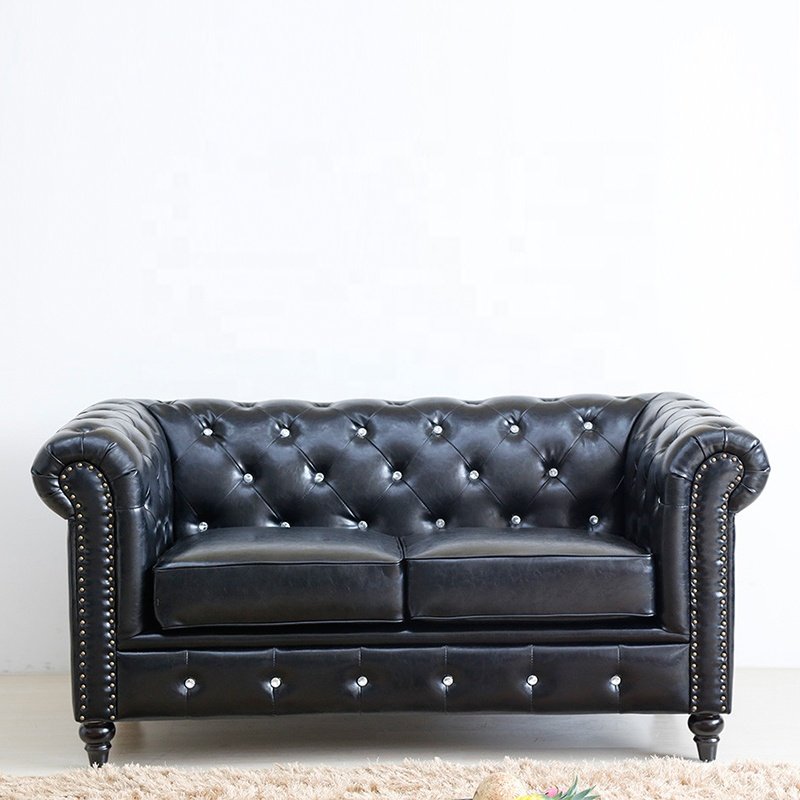 (SP-KS132) New designs modern wooden leather office sofa for sales