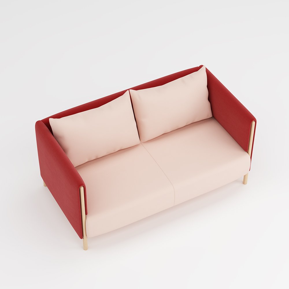 European Style Office Room Furniture Sofa Set Metal Base Leather Modular Modern Hotel Lobby Furniture Office Sofa