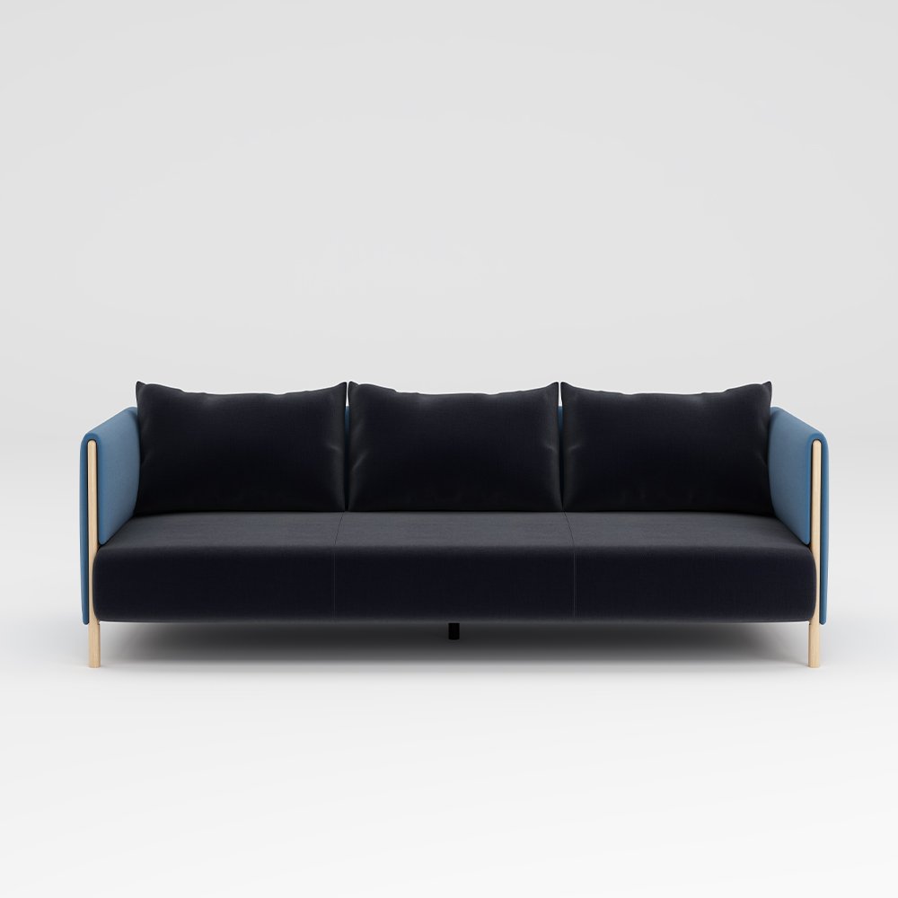 European Style Office Room Furniture Sofa Set Metal Base Leather Modular Modern Hotel Lobby Furniture Office Sofa