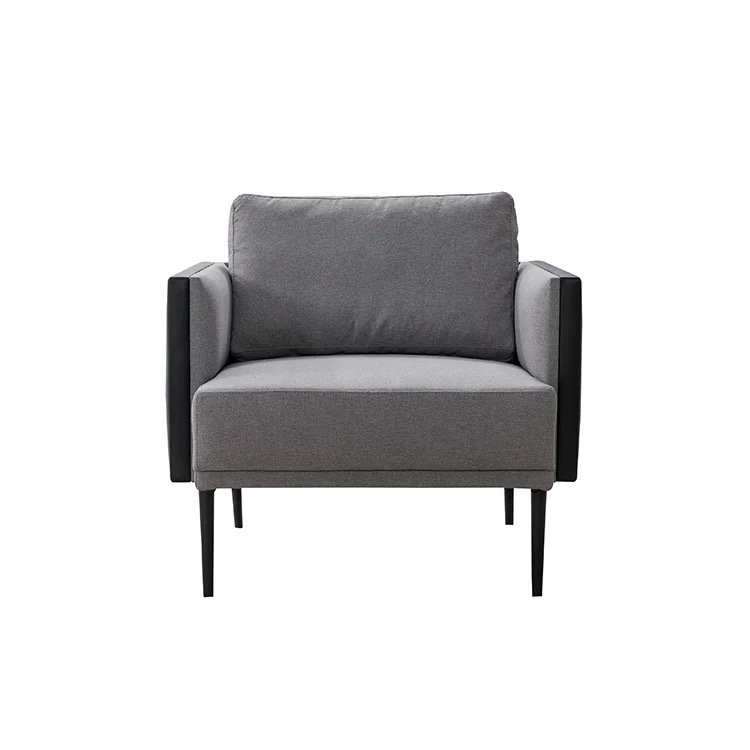 Verified Luxury Modern Office Sofas Set from China Contemporary Design with Leather Cover PU Furniture for Living Room