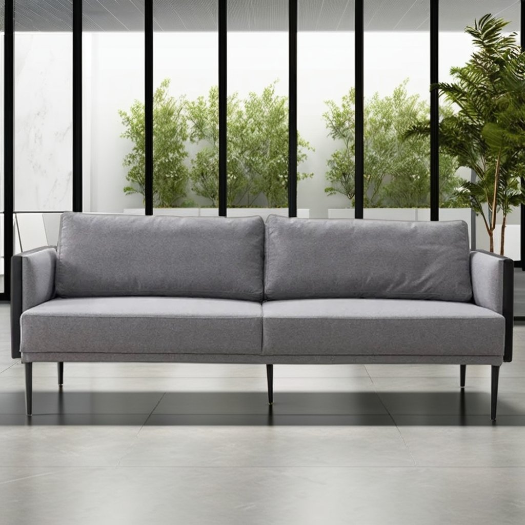 Verified Luxury Modern Office Sofas Set from China Contemporary Design with Leather Cover PU Furniture for Living Room