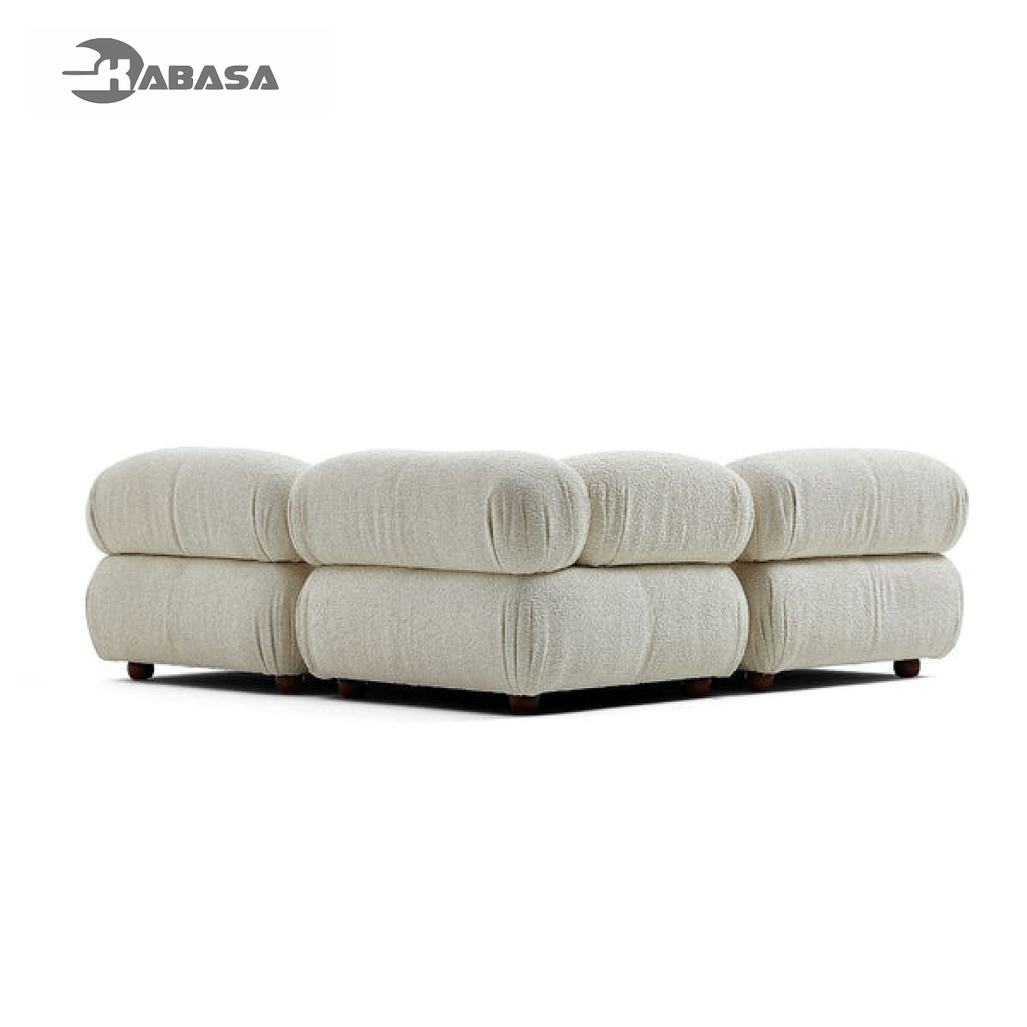Nordic l shape Sectional sofa With Ottoman Modular Combination Velvet Modular Sofas Long Couch