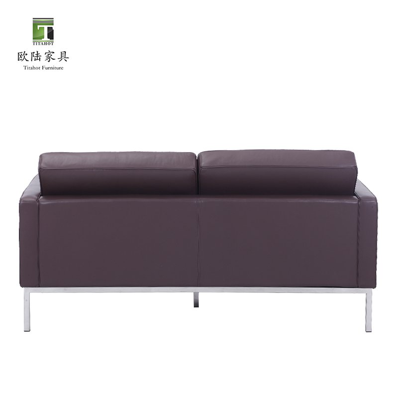OEM and ODM are acceptable Contemporary home furniture sofa set Two Seat Leather Office Sofa classic modular sofa Manufacturer