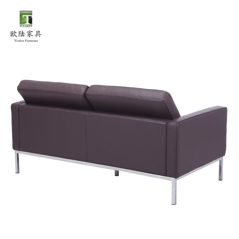 OEM and ODM are acceptable Contemporary home furniture sofa set Two Seat Leather Office Sofa classic modular sofa Manufacturer