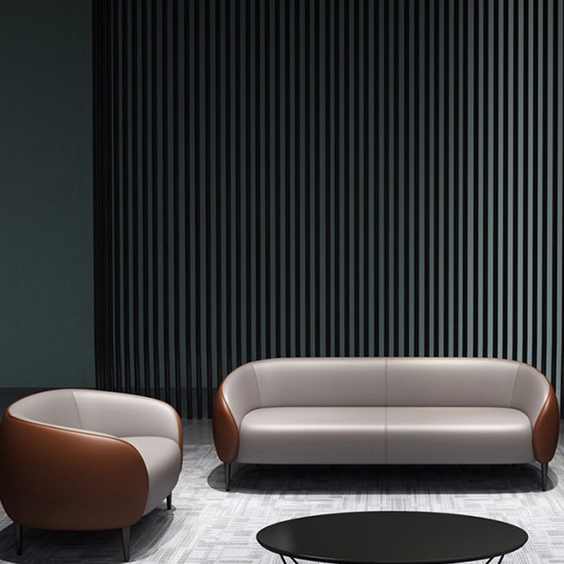 Nordic Italian Style Minimalist Light Luxury Office Set Modern VIP Reception Hotel Leisure Personalized Small Office Sofas