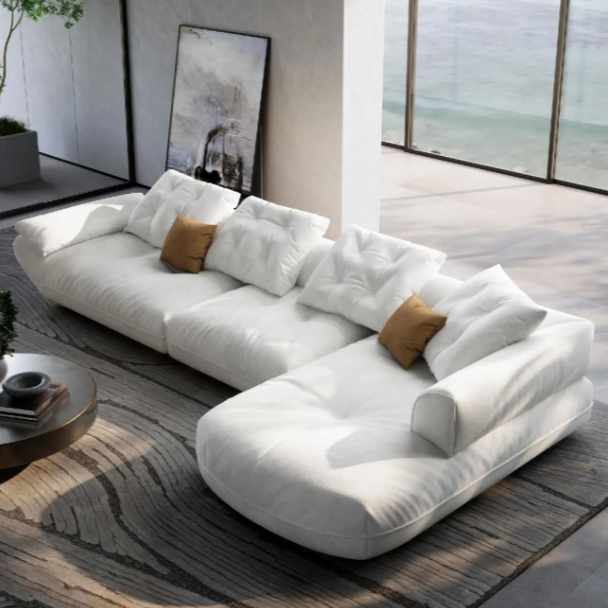 nordic baxter down feather sofa leather milano sofa sets Italian designer milano sofa