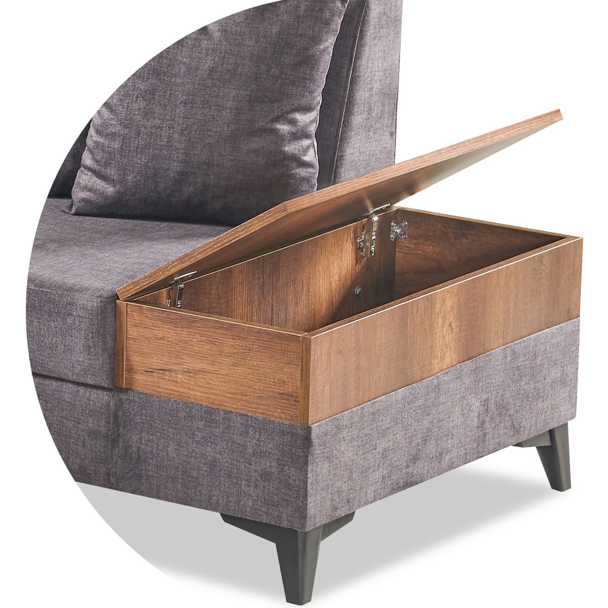 Luxury furniture Quality Pull Out Living Room Furniture L Shaped Elegance sofa fabric living room