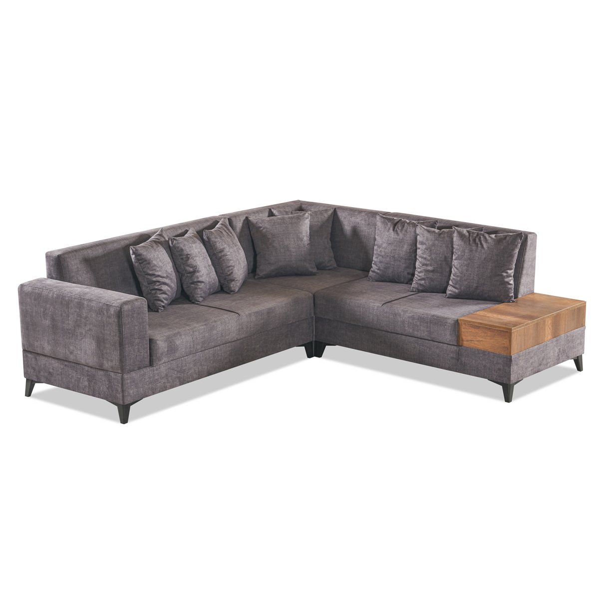 Luxury furniture Quality Pull Out Living Room Furniture L Shaped Elegance sofa fabric living room
