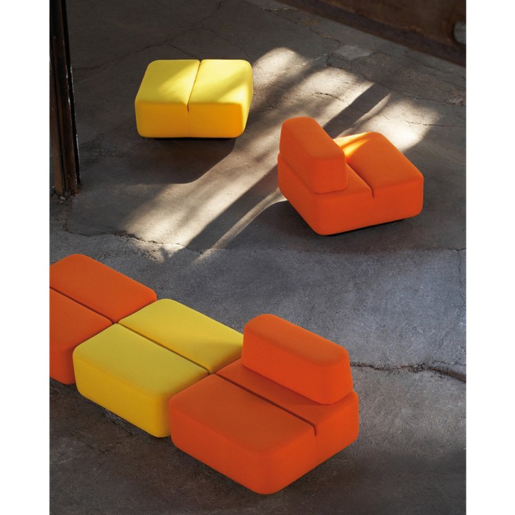 High Quality Modern Office Lounge Sofa Bench Set Convertible and Modular with Fabric and PU Table Great Value