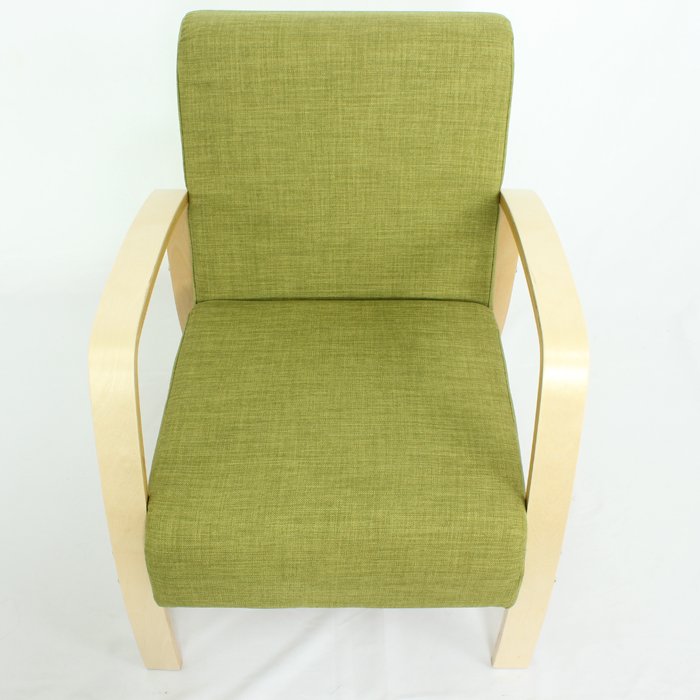 Modern simple reception office sofa home leisure fabric single sofa chair